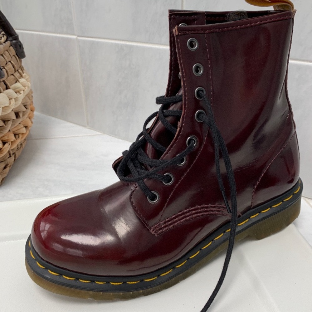 Cherry Red Doc Martins